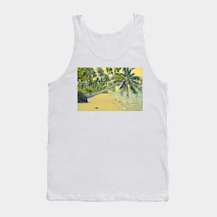 Palm trees Art Tank Top